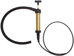 PRO-LUBE - Oil Lubrication 0.31 Strokes/oz Flow Brass Lever Hand Pump - Use with Antifreeze, Coolants, Diesel Fuel, Engine Oil, Power Steering Fluid, Transmission Fluid & Water - Best Tool & Supply