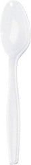 Dixie - Dixie Plastic Tableware, Heavy Mediumweight Teaspoons - White - Best Tool & Supply