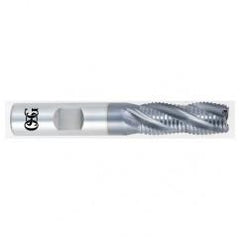 1 x 3/4 x 2 x 4-1/2 5 Fl HSS-CO Roughing Non-Center Cutting End Mill -  TiCN - Best Tool & Supply