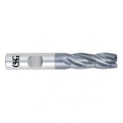 3/4 Dia. x 4 Overall Length 5-Flute Square End Solid Carbide SE End Mill-Round Shank-Center Cutting-Uncoated - Best Tool & Supply