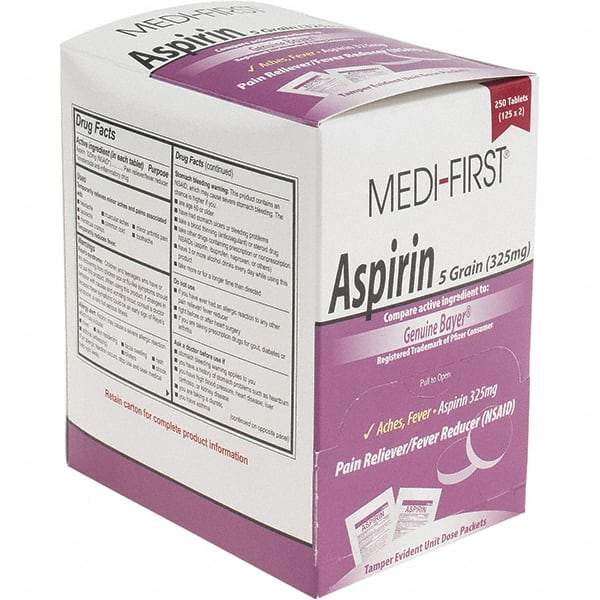 Medique - Aspirin Tablets - Headache & Pain Relief - Best Tool & Supply