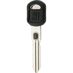 Made in USA - GM VATS Key Blank - Nickel/Plastic - Best Tool & Supply