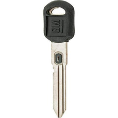 Made in USA - GM VATS Key Blank - Nickel/Plastic - Best Tool & Supply