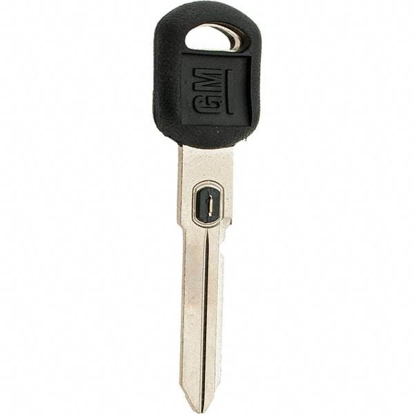 Made in USA - GM VATS Key Blank - Nickel/Plastic - Best Tool & Supply