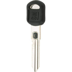 Made in USA - GM VATS Key Blank - Nickel/Plastic - Best Tool & Supply