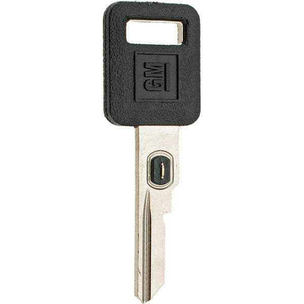 Made in USA - GM VATS Key Blank - Nickel/Plastic - Best Tool & Supply