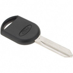 Made in USA - Ford Transponder Key Blank - Nickel/Plastic - Best Tool & Supply