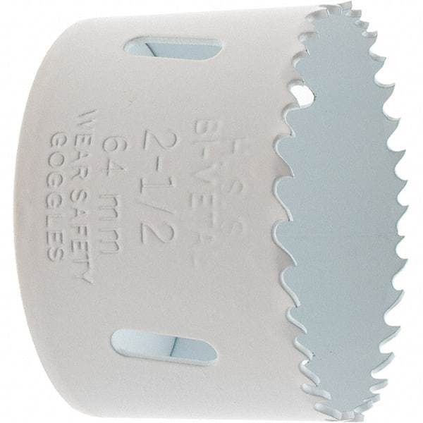 Value Collection - 2-1/2" Diam, 1-1/2" Cutting Depth, Hole Saw - Bi-Metal Saw, Toothed Edge - Best Tool & Supply