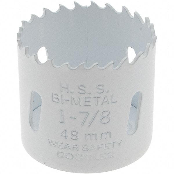 Value Collection - 1-7/8" Diam, 1-1/2" Cutting Depth, Hole Saw - Bi-Metal Saw, Toothed Edge - Best Tool & Supply