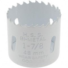 Value Collection - 1-7/8" Diam, 1-1/2" Cutting Depth, Hole Saw - Bi-Metal Saw, Toothed Edge - Best Tool & Supply