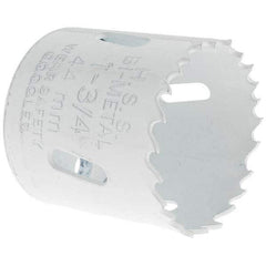 Value Collection - 1-3/4" Diam, 1-1/2" Cutting Depth, Hole Saw - Bi-Metal Saw, Toothed Edge - Best Tool & Supply