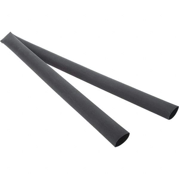 Value Collection - 48" Long Heat Shrink Electrical Tubing - Black - Best Tool & Supply