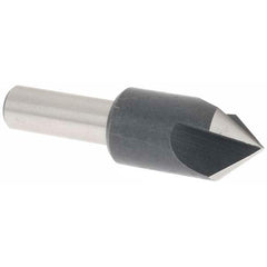 Value Collection - 5/8" Head Diam, 3/8" Shank Diam, 3 Flute 82° High Speed Steel Countersink - Best Tool & Supply