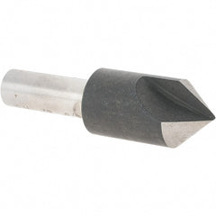 Value Collection - 5/8" Head Diam, 3/8" Shank Diam, 1 Flute 82° High Speed Steel Countersink - Best Tool & Supply