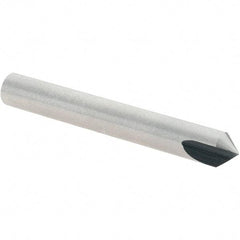 Value Collection - 3/16" Head Diam, 3/16" Shank Diam, 1 Flute 82° High Speed Steel Countersink - 1-1/2" OAL - Best Tool & Supply