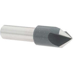 Value Collection - 1/2" Head Diam, 3/8" Shank Diam, 3 Flute 82° High Speed Steel Countersink - Best Tool & Supply