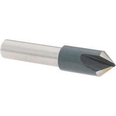 Value Collection - 5/16" Head Diam, 1/4" Shank Diam, 1 Flute 82° High Speed Steel Countersink - Best Tool & Supply