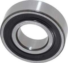 SKF - 15mm Bore Diam, 32mm OD, Double Seal Deep Groove Radial Ball Bearing - 9mm Wide, 1 Row, Round Bore, 2,850 Nm Static Capacity, 5,850 Nm Dynamic Capacity - Best Tool & Supply