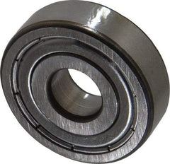 SKF - 10mm Bore Diam, 30mm OD, Double Shield Deep Groove Radial Ball Bearing - 9mm Wide, 1 Row, Round Bore, 2,360 Nm Static Capacity, 5,400 Nm Dynamic Capacity - Best Tool & Supply