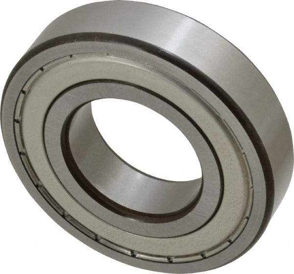 SKF - 35mm Bore Diam, 72mm OD, Double Shield Deep Groove Radial Ball Bearing - 17mm Wide, 1 Row, Round Bore, 15,300 Nm Static Capacity, 27,000 Nm Dynamic Capacity - Best Tool & Supply