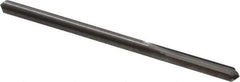 Hertel - 0.1275" Solid Carbide 4 Flute Chucking Reamer - Straight Flute, 0.1275" Straight Shank, 5/8" Flute Length, 2-1/4" OAL - Best Tool & Supply