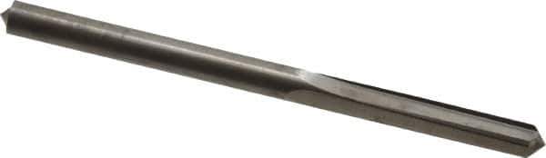 Hertel - 0.202" Solid Carbide 4 Flute Chucking Reamer - Straight Flute, 0.202" Straight Shank, 1" Flute Length, 3" OAL - Best Tool & Supply