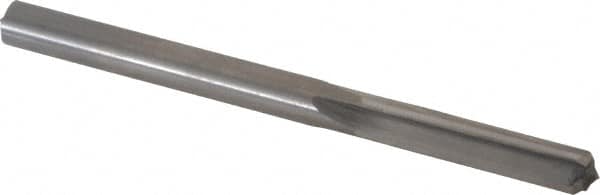 Chucking Reamer: 0.232″ Dia, 3″ OAL, 1″ Flute Length, Straight Shank, Solid Carbide 4 Flute, RH