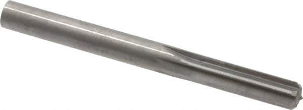 Hertel - 0.335" Solid Carbide 6 Flute Chucking Reamer - Straight Flute, 0.335" Straight Shank, 1-1/4" Flute Length, 3-1/2" OAL - Best Tool & Supply