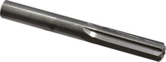 Hertel - 0.441" Solid Carbide 6 Flute Chucking Reamer - Straight Flute, 0.441" Straight Shank, 1-3/8" Flute Length, 4" OAL - Best Tool & Supply