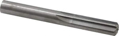 Hertel - 0.46" Solid Carbide 6 Flute Chucking Reamer - Straight Flute, 0.46" Straight Shank, 1-3/8" Flute Length, 4" OAL - Best Tool & Supply