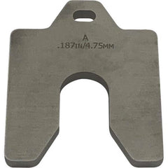 Maudlin Products - Metal Shim Stock Type: Slotted Shim Material: Stainless Steel - Best Tool & Supply