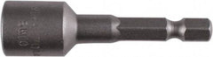 Wiha - 5/16" Nonmagnetic Nutsetter - 1/4" Hex Drive, 2-1/8" OAL - Best Tool & Supply