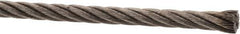 Value Collection - 3/16" Diam, Aircraft Cable - 3,700 Lb Breaking Strength, 7 x 19 Strand Core - Best Tool & Supply