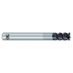 4mm x 6mm x 6mm x 80mm 4Fl 0.2mm C/R Carbide End Mill - WXS - Best Tool & Supply