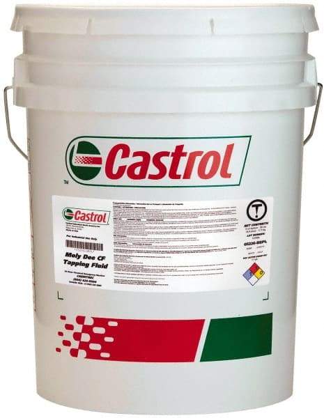 Castrol - Variocut C Moly Dee, 5 Gal Pail Cutting & Tapping Fluid - Straight Oil - Best Tool & Supply