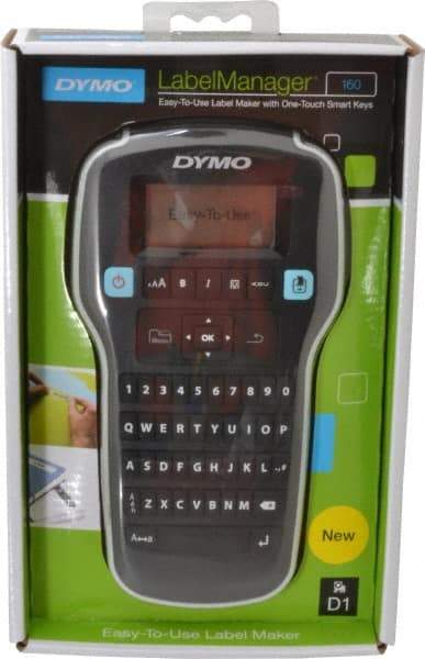 Dymo - Handheld Printer/Office Label Maker - 180 DPI Resolution, 6.63" Wide x 9.88" Long - Best Tool & Supply