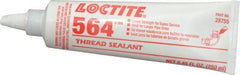 Loctite - 250 mL Tube, Off-White, Low Strength Paste Threadlocker - Series 564, 72 Hour Full Cure Time, Hand Tool, Heat Removal - Best Tool & Supply