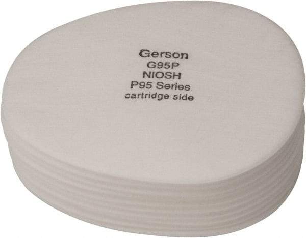 Gerson - White P95 Filter - Protects Against Particulates, Series Signature - Best Tool & Supply