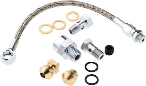 Seco - 55 Piece, 300mm Hose Length, Coolant Hose Kit - For Jetstream Tooling - Best Tool & Supply