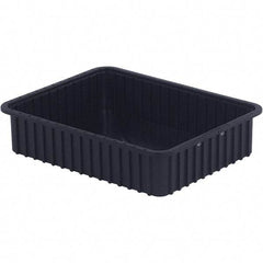 LEWISBins+ - 17-3/8" Wide x 5" High, Black Bin Divider Box - Use with DV1750 Short, DV2250 Long - Best Tool & Supply