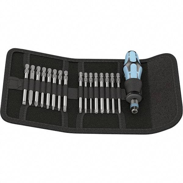 Wera - Screwdriver Bit Sets Type: Bit Set Drive Size: 1/4 (Inch) - Best Tool & Supply