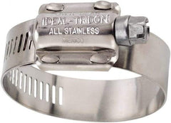 IDEAL TRIDON - SAE Size 862, 7-3/4 to 8-5/8" Diam, Stainless Steel High Torque Worm Drive Clamp - 5/8" Wide, Material Grade 304, Series 60 - Best Tool & Supply