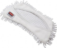 Rubbermaid - 226.06mm Long x 149.86mm Wide Microfiber Dust Mop Head - White - Best Tool & Supply