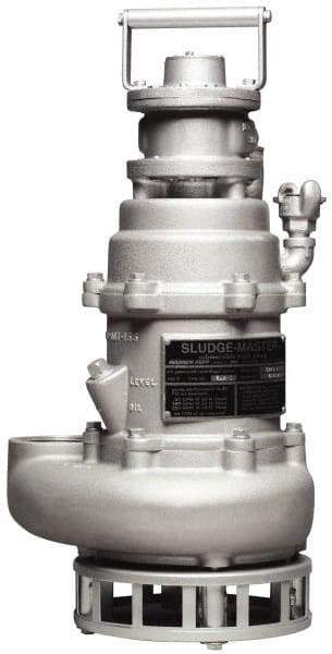 SandPIPER - 1/2" NPT, Submersible, Air Operated Diaphragm Pump - Aluminum Housing - Best Tool & Supply