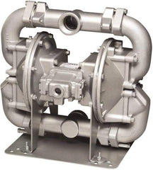 SandPIPER - Air Operated Diaphragm Pump - EPDM Diaphragm, Aluminum Housing - Best Tool & Supply