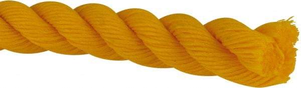 Value Collection - 600' Max Length Polypropylene Twisted Rope - 1" Diam, 1,603 Lb Capacity - Best Tool & Supply