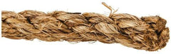 Value Collection - 1,200' Max Length Manila Rope - 1/2" Diam, 298 Lb Capacity - Best Tool & Supply