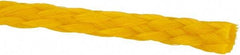 Value Collection - 1,000' Max Length Polypropylene Hollow Braid Flexible Rope - 3/8" Diam, 262 Lb Capacity - Best Tool & Supply