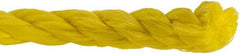 Value Collection - 1,200' Max Length Polypropylene Twisted Rope - 1/2" Diam, 472 Lb Capacity - Best Tool & Supply