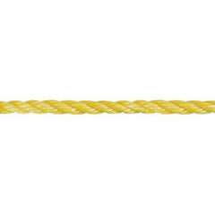 Value Collection - 200' Max Length Polypropylene Twisted Rope - 5/8" Diam, 697 Lb Capacity - Best Tool & Supply